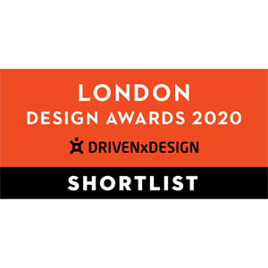 EDGE got Shortlist in London Design Awards 2020