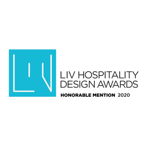 藝捷設計榮獲LIV Hospitality Design Awards 2020頒授優異獎